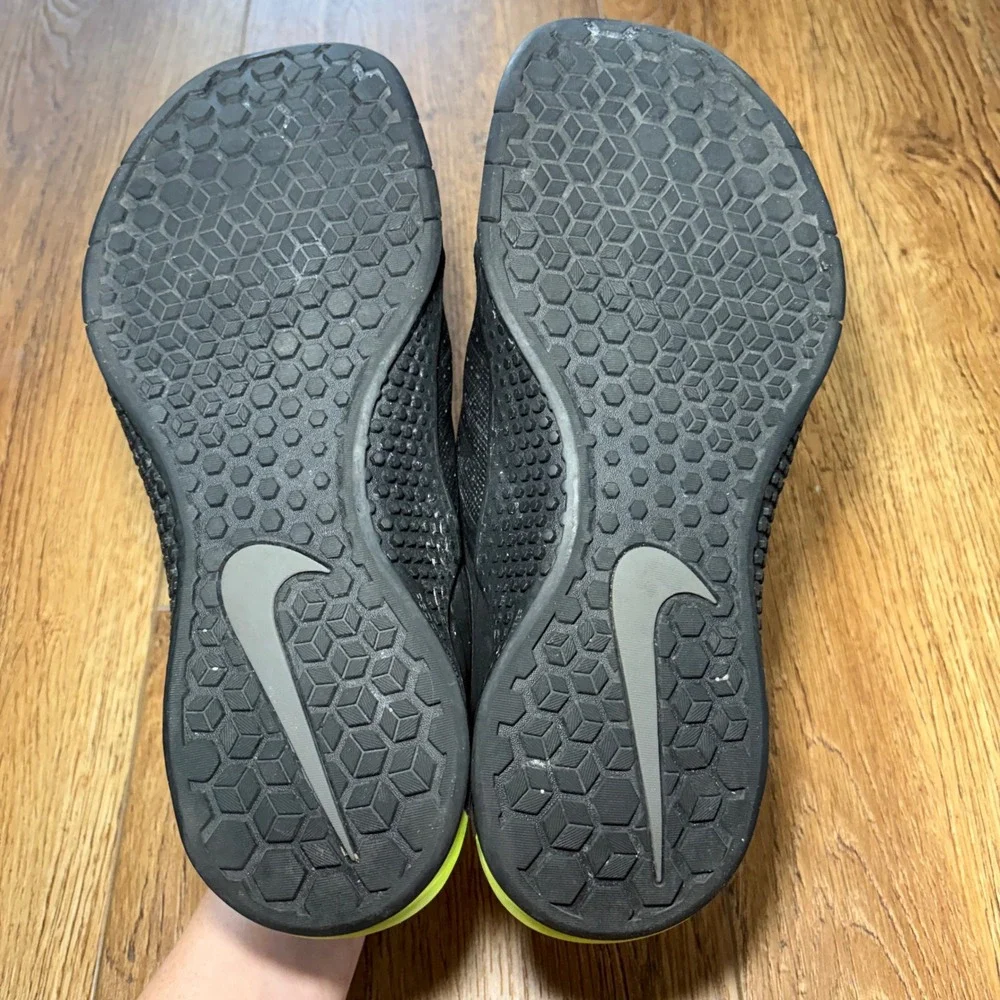 Nike‎ Metcon 2 Mens Training Shoes Black Dark Grey Volt 819899-007 Size 10.5